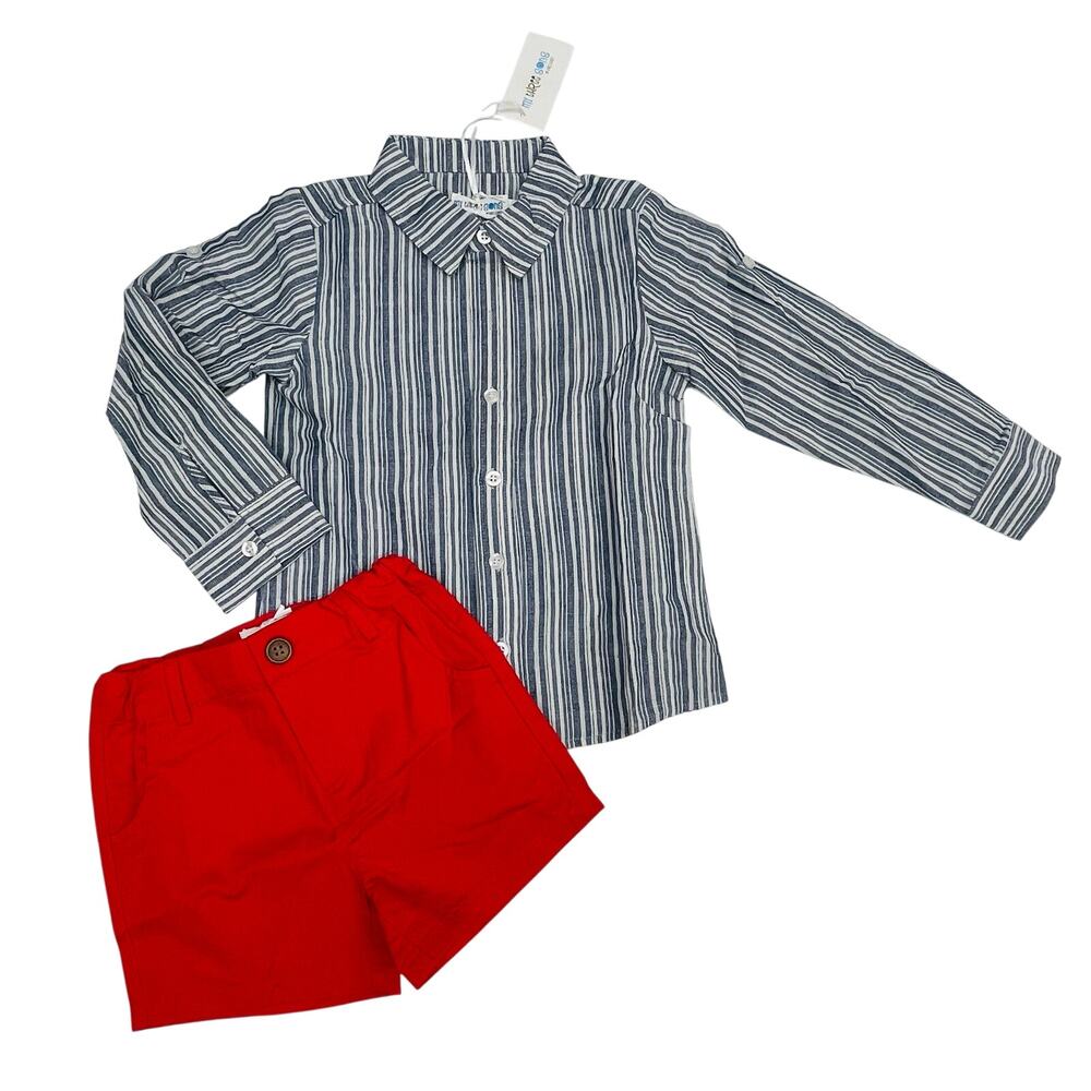 NWT My Three Sons Size 24M Grace on Thee Set